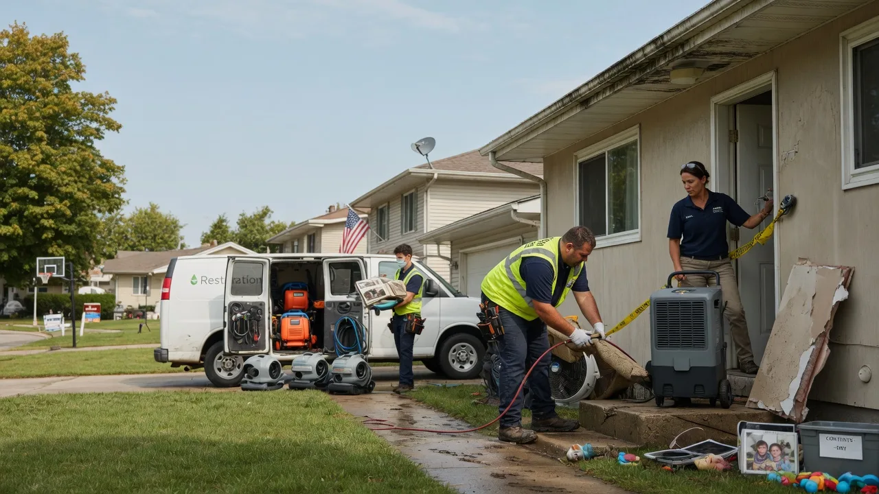Water Damage Restoration in Kunkle, OH near me